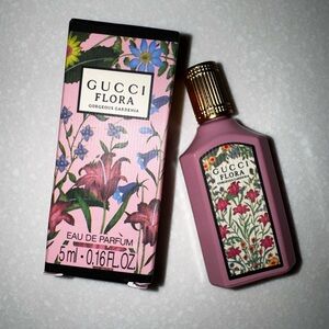 Gucci Flora Gorgeous Gardenia Perfume Box - Pink and Blue Floral